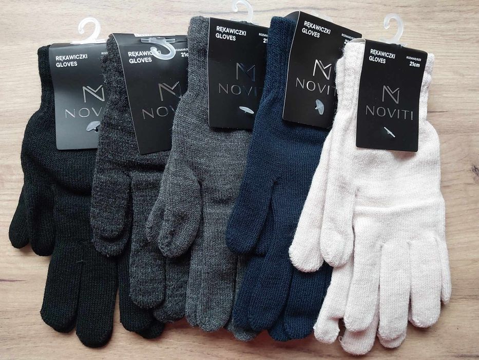 Rękawiczki damskie wełniane Ciepłe 14 zł/ 1 para