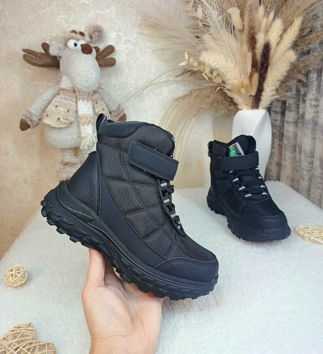 Зимові термо черевики Томм для хлопчика 32 33 34 35 36 37 38 чоботи