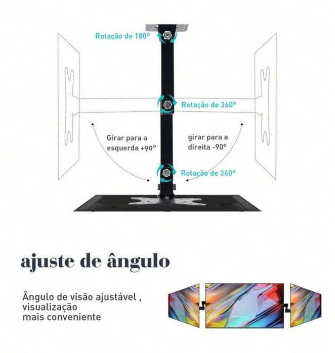 Suporte Articulado Universal ate 32 polegadas Novos