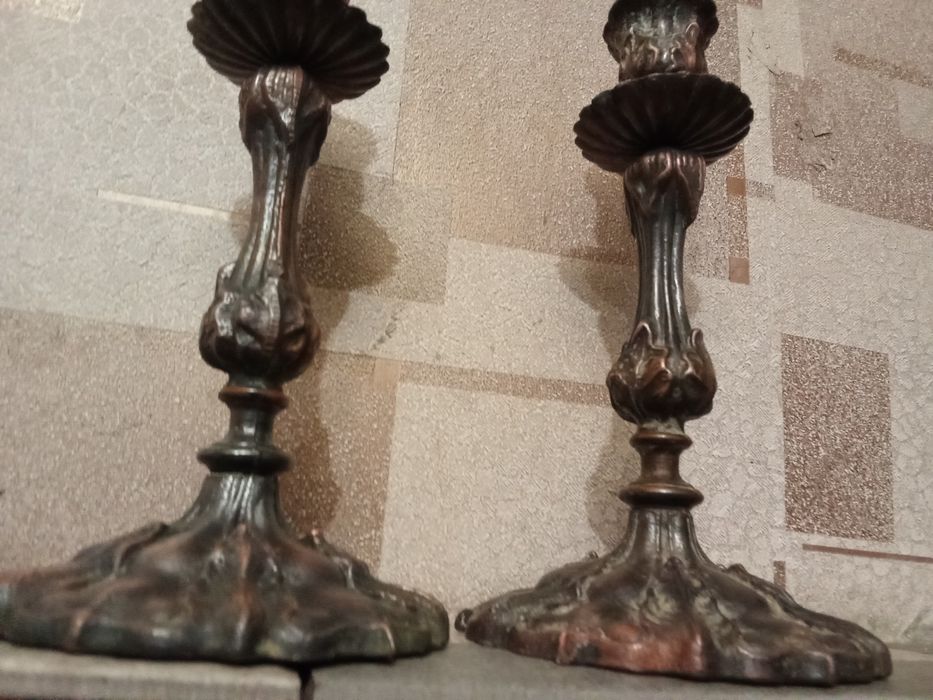 Подсвечники,бронза