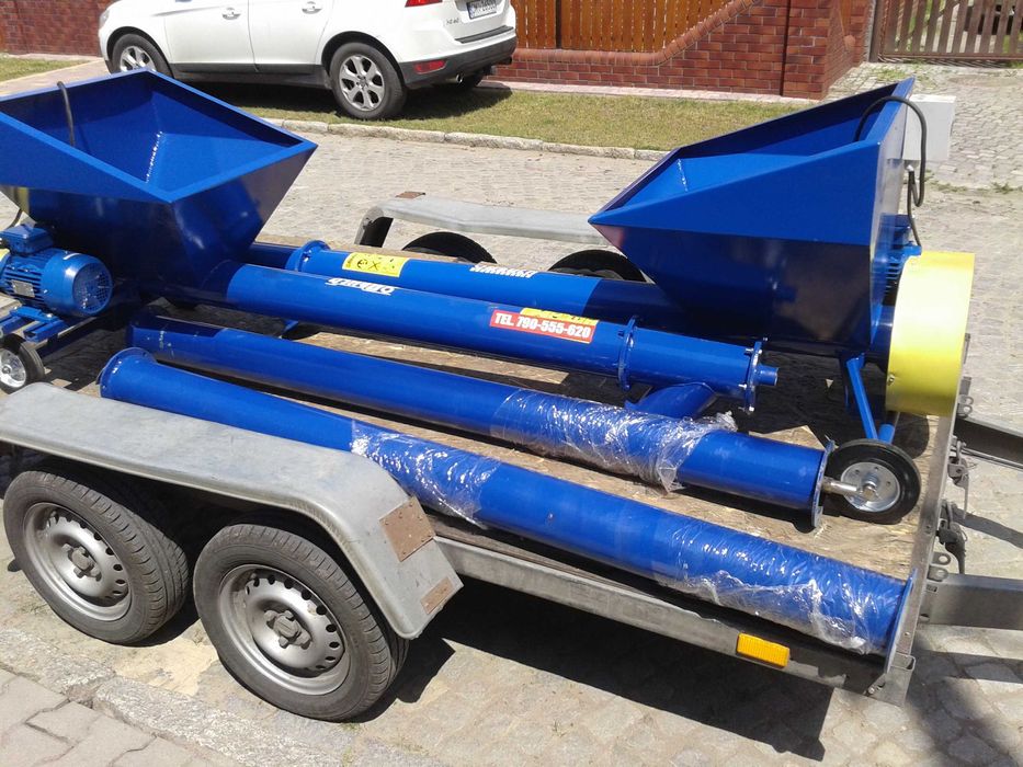 PRODUCENT PL 105,140,200 NOWE Przenośnik Ślimakowy do Żmijka do Zboża