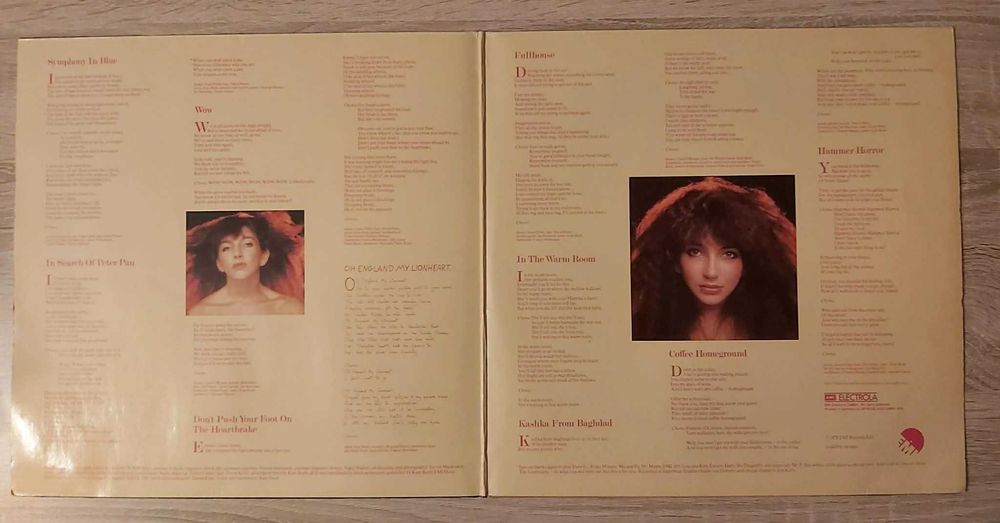 Kate Bush – "Lionheart" - winyl - 1 press - 1978