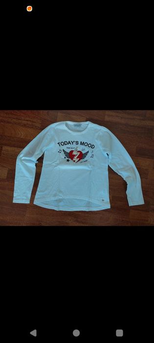 Tiffosi Girls' Long-Sleeve Top, Size 11–12 Years