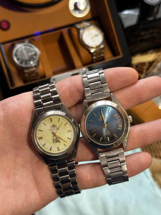 Наручные часы Слава и Orient