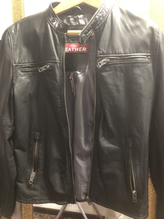 Куртка шкіряна чоловіча