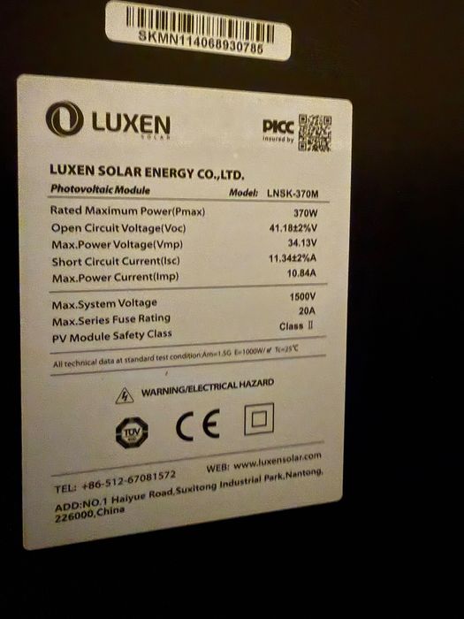 Kit solar com viga horizontal