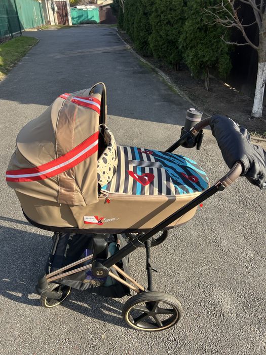 Люлька Cybex Priam 4.0 by Karolina Kurkova One Love Сайбекс Пріам