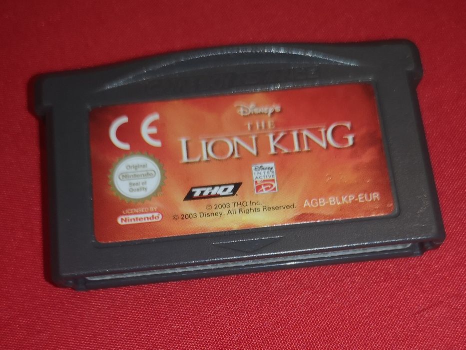 Lion King GAME BOY ADVANCE gra ANG (oryginał testowany) sklep