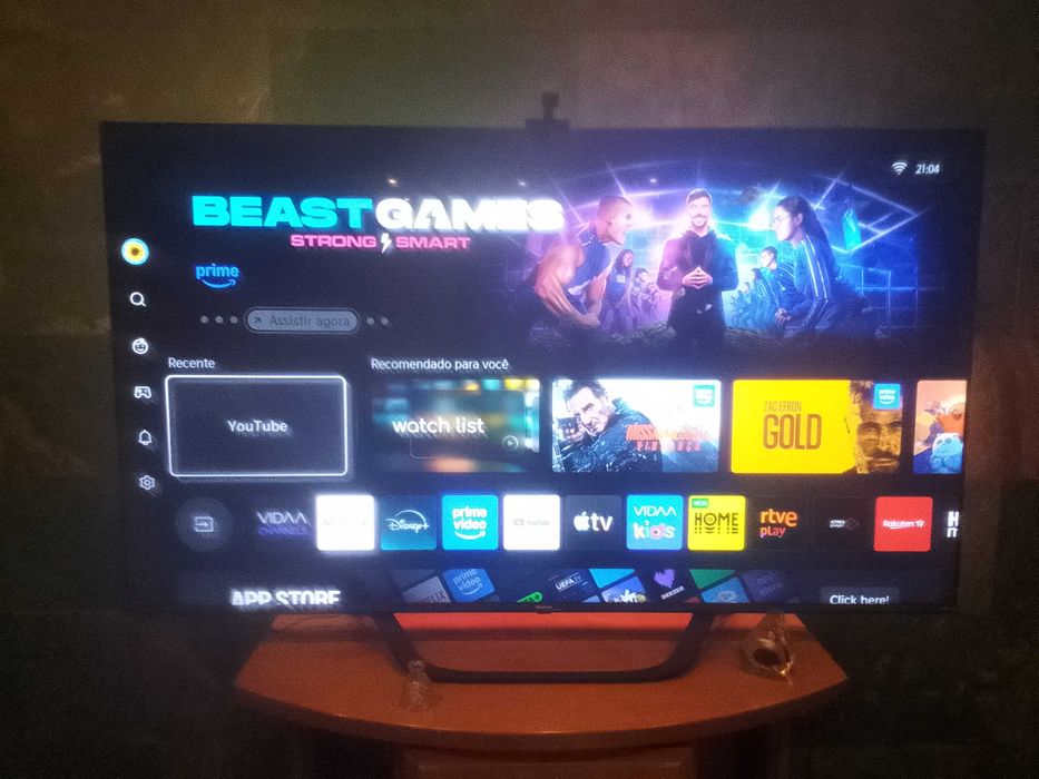 Tv led 4k Hisense 65 polegadas