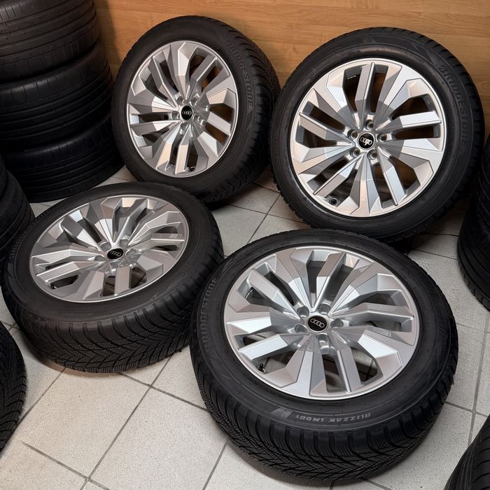 Колеса Audi R20 255/50 Bridgestone Q7 Q8 Etron VW Touareg зимові шини