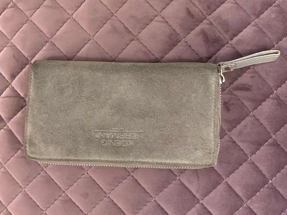 Кошелек из натуральной замши Koenig HerrMann Германия