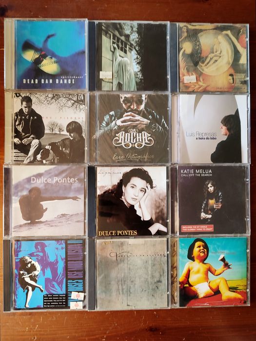 Vendo CD's Edições Anos 80 e 90 Rock, Pop, Electrónica, Jazz, Vintage