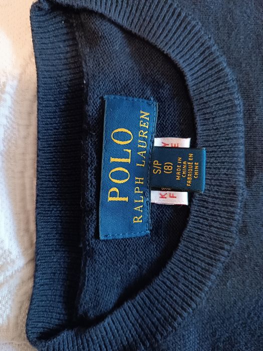 Camisola azul escura Ralph Lauren  - 8 anos