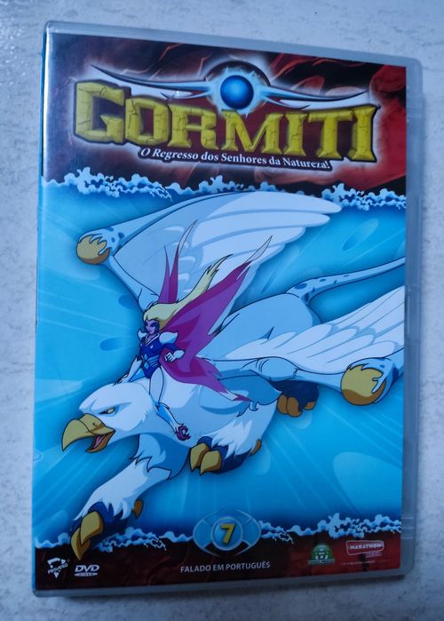 Conjunto de 3 DVDs Gormiti  (Nº: 5, 6 e 7)