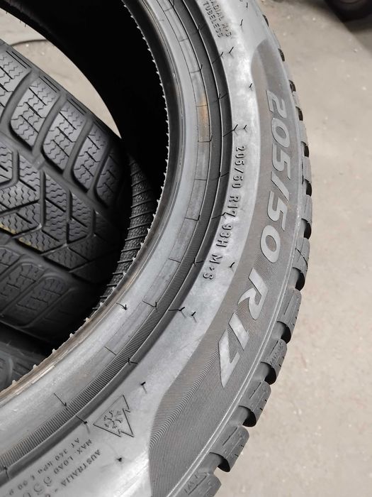 Шини бу 205/50 R17 Pirelli Sottozero 3 Winter Комплект Зима