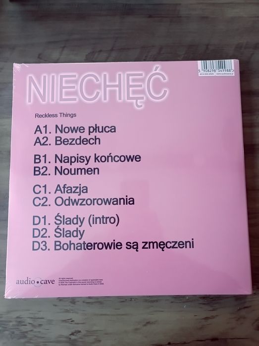 Niechęć - Reckless Things LP