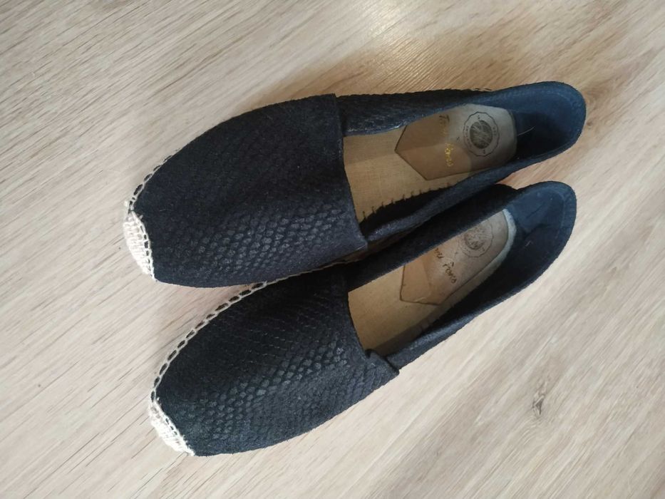 Мокасини шкіра еспадрилі