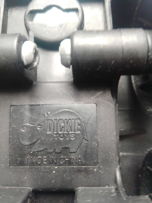 Dickie Toys Camião de reciclagem e carro polícia .