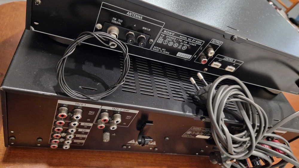 Amplificador Stereo SONY TA-270 + Tuner FM-AM(Rádio) SONY ST-S320