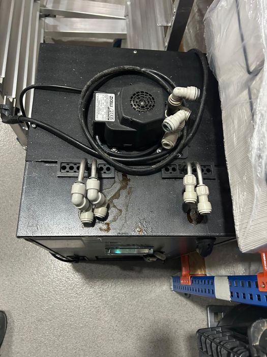 Máquina de finos completa e de 2 tiragens, sem uso