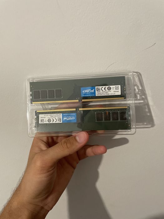 RAM 2x8GB DDR4 2133MHz Crucial64738892858755120