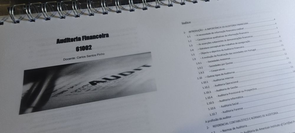 Livros auditoria financeira