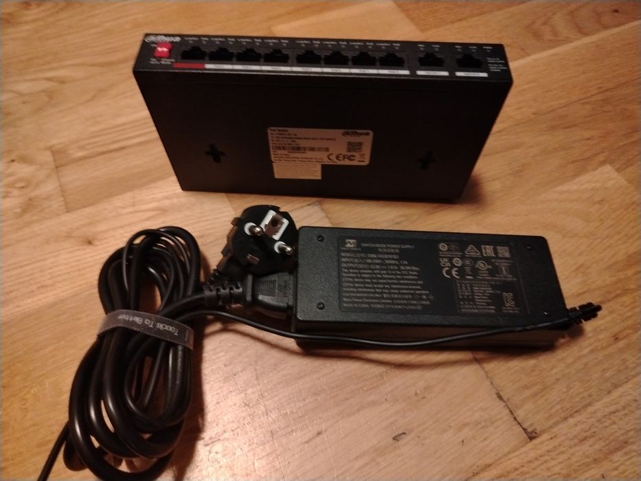 sSwitch POE Dahua 8poe+2gbit PFS3010-8ET-96-V2