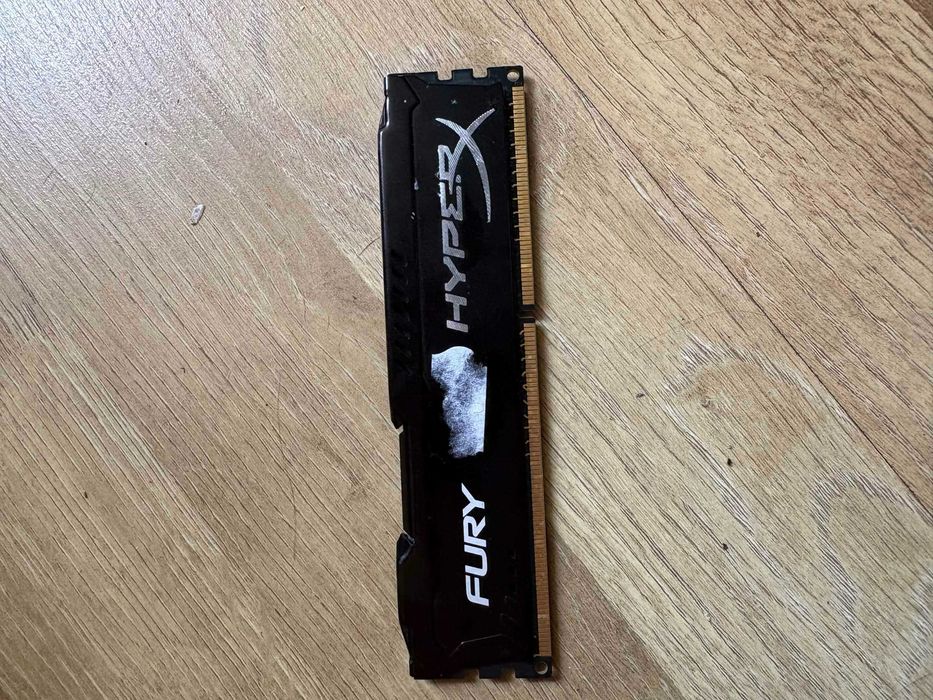 Ram HyperX Fury Black 4 GB DDR3