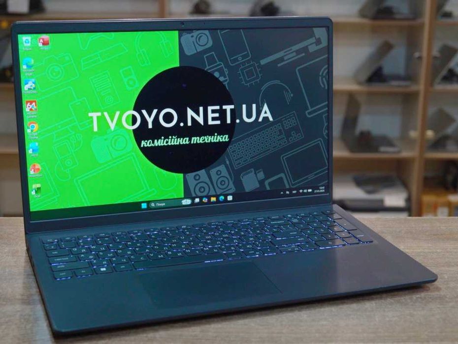 ГАРАНТІЯ Dell (IPS 120Гц/Core i3-1215U/RAM 8ГБ DDR4/SSD 256ГБ)TVOYO