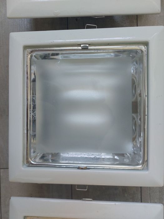 Lampy białe sufitowe 3 szt.