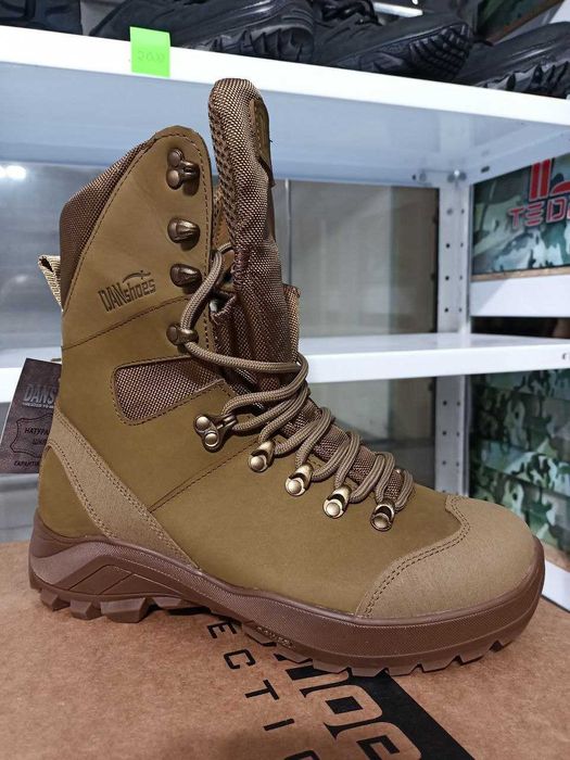 Берці зимові великий розмір устілка кевлар койот 47,48