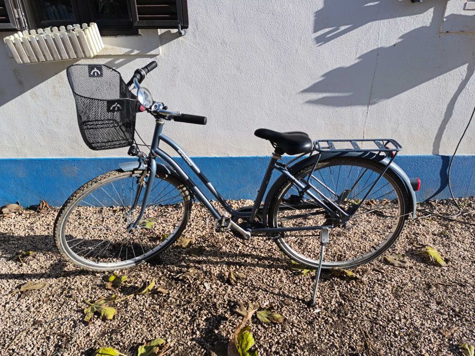 Bicicleta de Senhora de cidade com cestinho