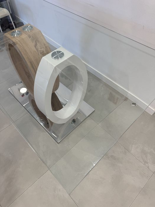 Mesa de vidro conforama