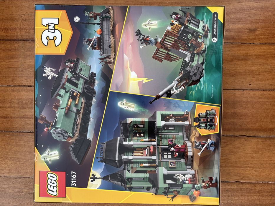 Lego 31167 Creator 3 em 1 Mansão Assombrada (Novo e Selado)
