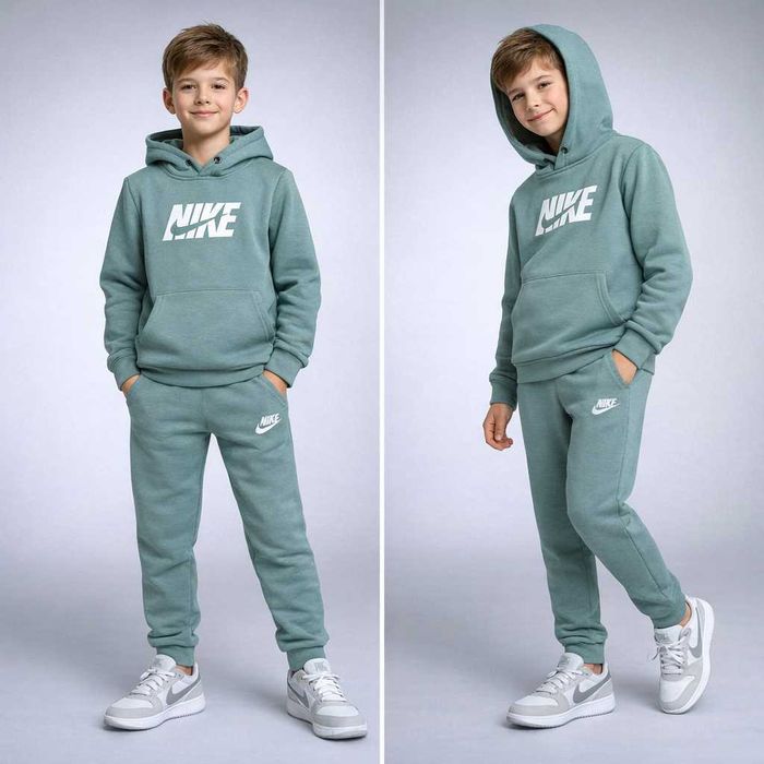 Теплий Костюм Найк на флісі для хлопчика 140-164 см Nike Туреччина
