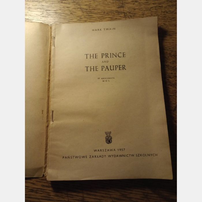 The Prince and The Pauper. Mark Twain