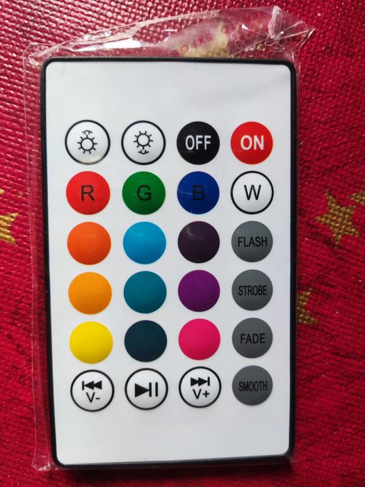 Lâmpada Led RGB com coluna wireless Bluetooth