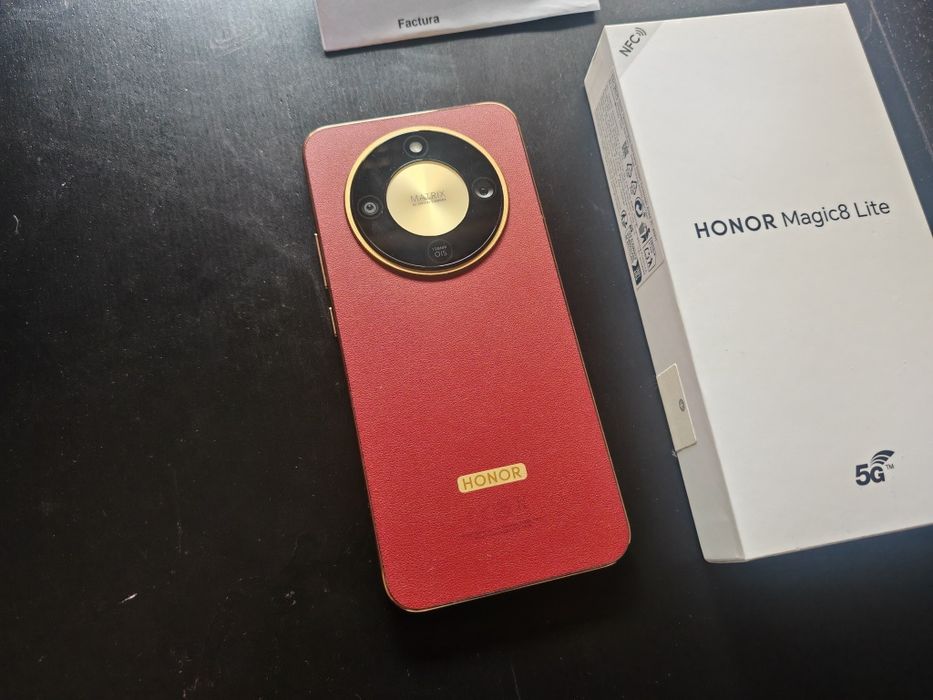 Troco/Vendo Honor Magic 8 Lite 256gb novo com fatura e garantia!