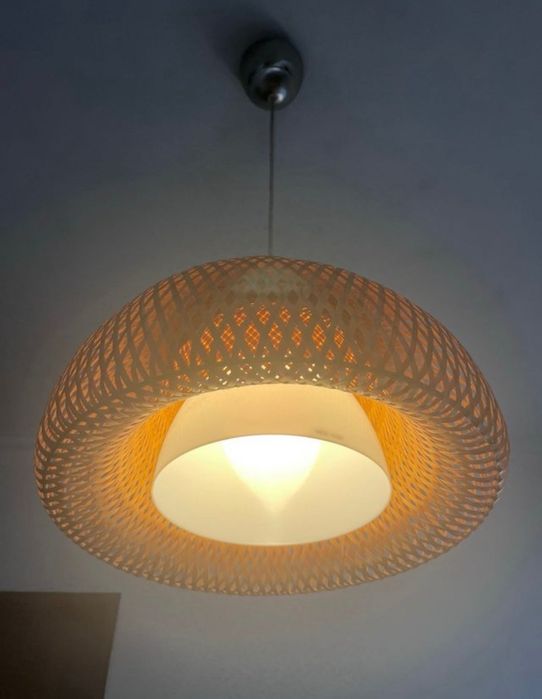 Candeeiro Suspenso Ikea Bambu
