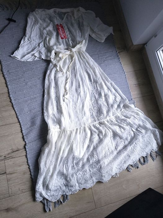 Sukienka Boho rustykalna ślub wesele sesja