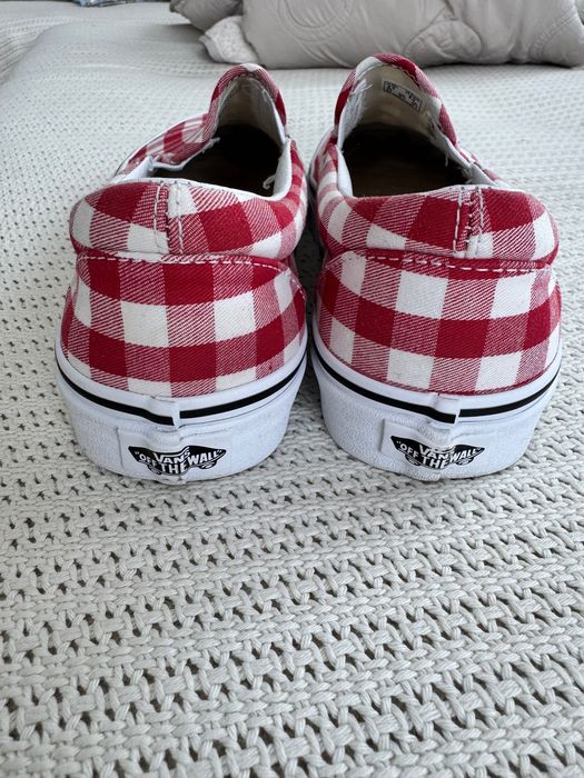 Vans кеди сліпони в клітинку
