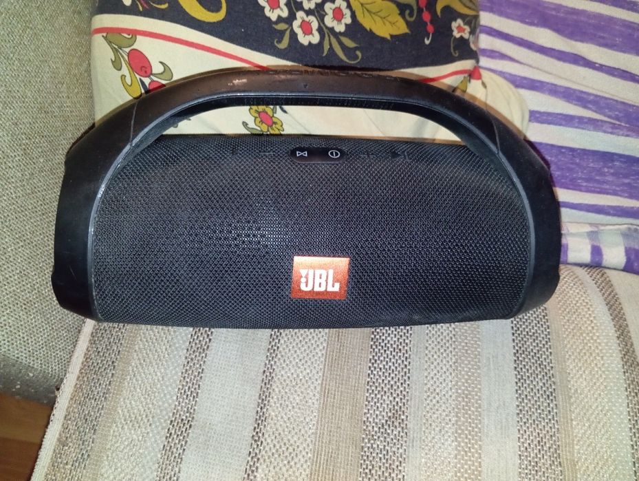 Большая беспроводная колонка JBL Booms Box Big с ручкой