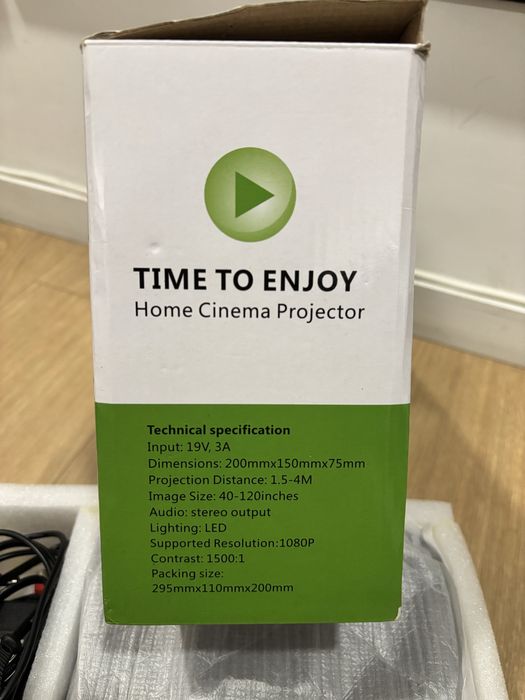 LED Projetor HD 1080p