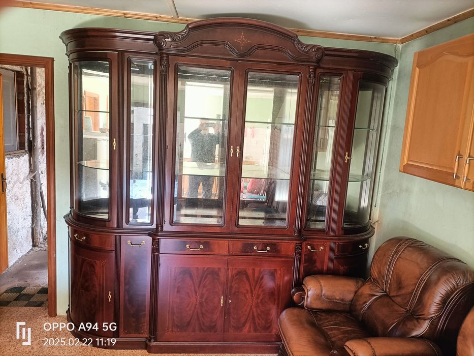 Móvel de Sala de Estar em Carvalho