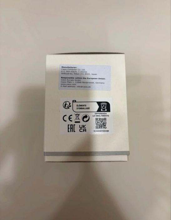 Relógio Casio Vintage Mini Prateado