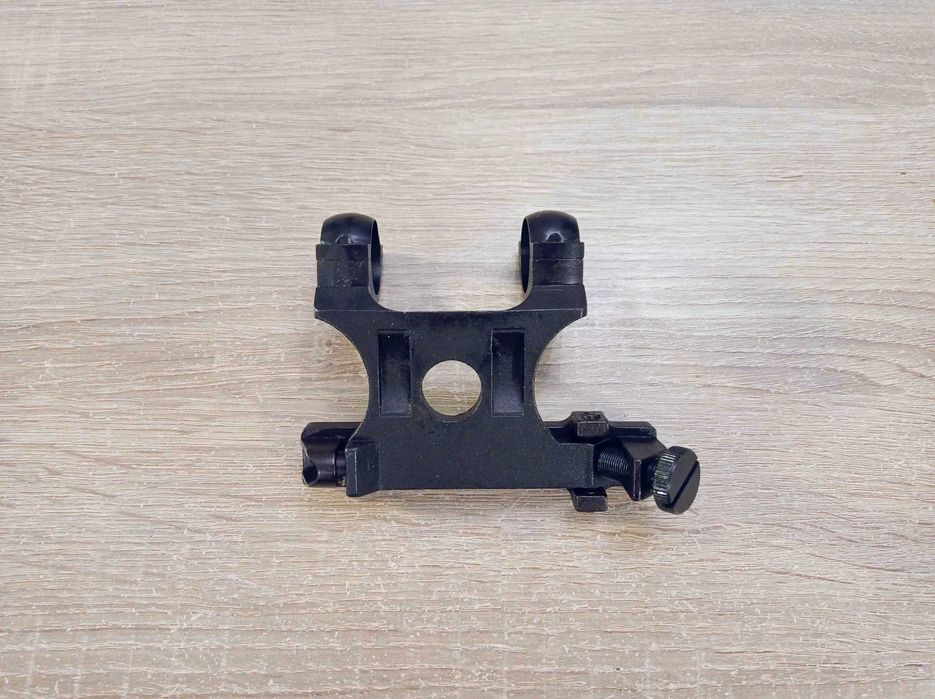 Montaż lunety do kb Mosin, calowy