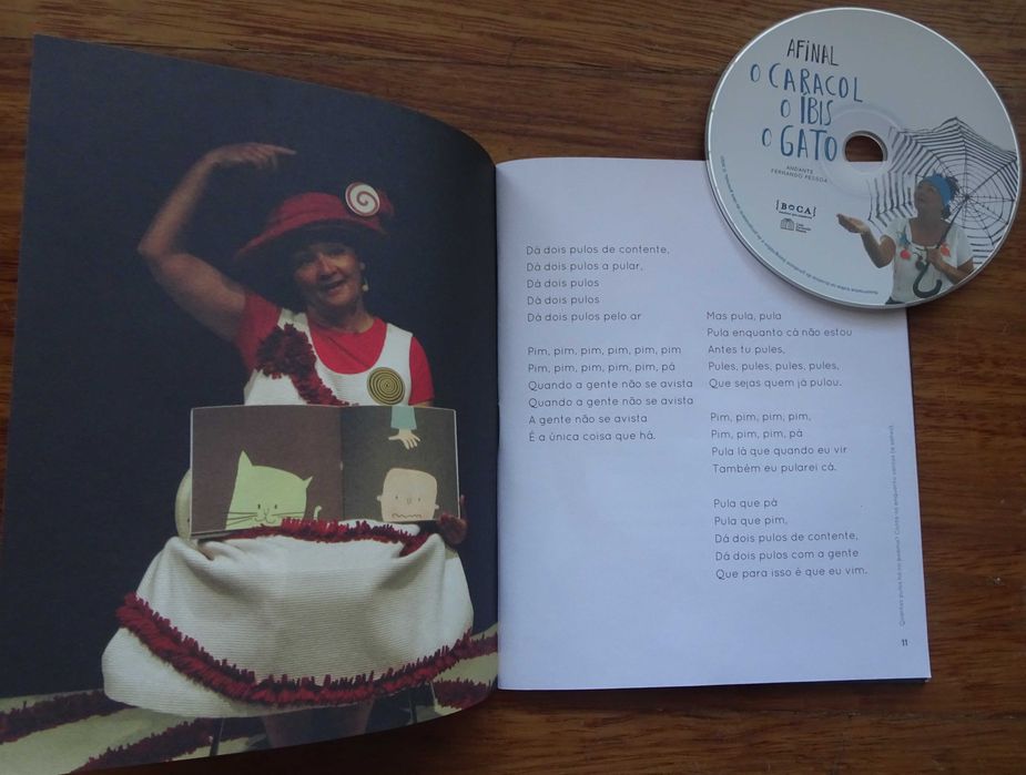 Afinal O Caracol O Íbis O Gato (Fernando Pessoa) - Inclui CD