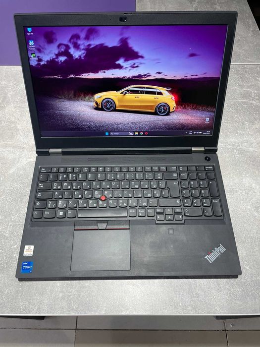 Потужна робоча станція 15.6" Lenovo ThinkPad P15 Gen 2 | i7-11800H | 32GB | 1TB SSD | RTX A2000 | IPS | Підсвітка