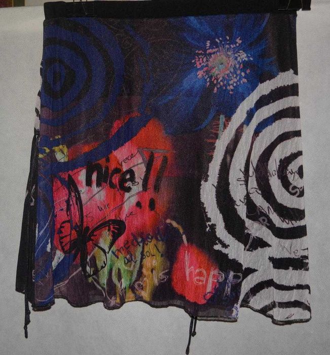 Tiulowa spódnica Desigual M/L