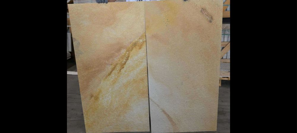 Forniry Kamienne 122x61x0,2cm Mint White,, Moon Pearl i C. Beton Light